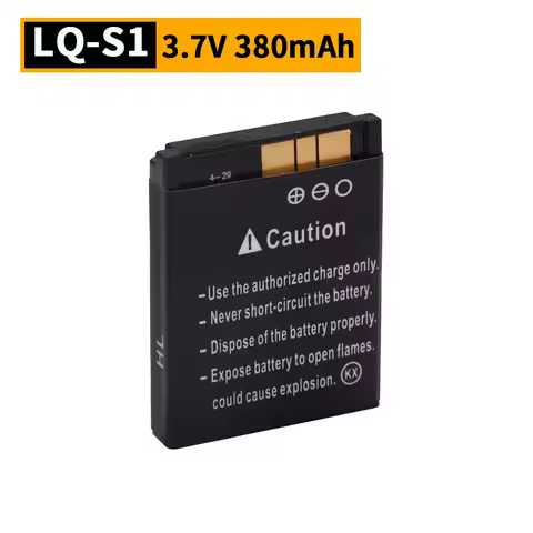 3.7V 380mAh LQ-S1 Smart Watch Battery lithium Rechargeable Battery For Smart Watch QW09 DZ09 W8 Univ