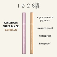 1028 Ultra Precision Lasting Eyeliner (2 Colors - Super Black and Expresso) | Smudge proof | Waterpr
