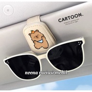 Cutie Era Magnetic car sunvisor glasses storage place