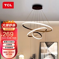 ST/💟TCLLighting Living Room Chandelier Bedroom Dining Chandelier Study Lamps Nordic Post-Modern Creative Personalized Di