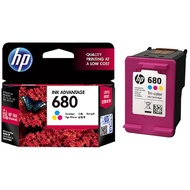 ORIGINAL HP 680 Ink Cartridge - TRI COLOUR