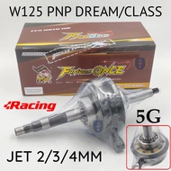 EX5 DREAM / CLASS FURIOUS ONCE Racing 5G Crankshaft Copper Jack 2mm 3mm 4mm