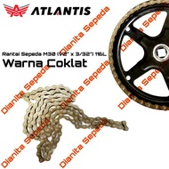 5 6 7 speed mtb folding bike chain brand Atlantis suitable for shimano groupset