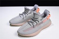 桃子代購～潮品Adidas Yeezy Boost 350 V2 True From 灰橙 鏤空 兵馬俑 歐洲限定 E