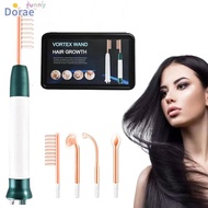 DORAESE Vortex Hair Growth Wand, 4 Settings Nourishes Hair Roots Vortex Comb Bundle,  Easy to Use Hi
