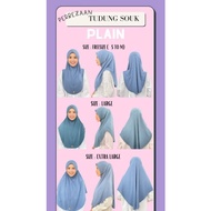 TUDUNG SOUK Klasik Muslimah (Size L) Buy 4 get Free Face Mask