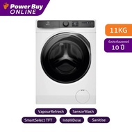 Electrolux UltimateCare 900 เครื่องซักผ้าฝาหน้า Inverter 11 kg รุ่น EWF1142R9WC + ฐานรอง