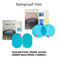 Rainproof Film - Anti Fog Rain Dew | Waterproof Rearview Mirror Sticker