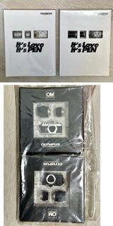 OLYMPUS PEN Miniature Toy Camera &amp; OM-1 miniature  相機模型