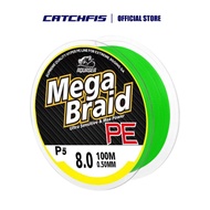PE Mega Braid Fishing Line X4 Braided Fishing Line