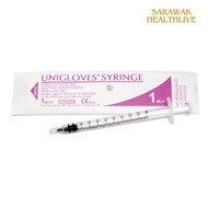 UniGloves Disposable Syringe -1cc/mL