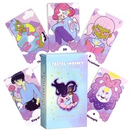 [Ready Stock] 10.3 * 6cm Pastel Journey Tarot English Board Game Card Game Pastel Journey Tarot