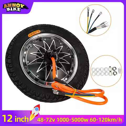 12 inch 48v60v72v 1500w2000w3500w5000w Hub Motor Scooter Split Wheel Electric Vehicle Scooter Drivin