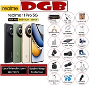 realme 11 Pro 5G | 8GB+8GB Extended Ram+256GB Rom | Dual 100MP Camera | Original Malaysia Set