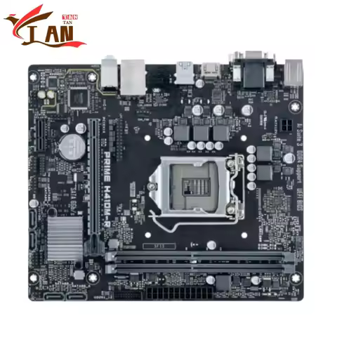 For ASUS PRIME H410M-R Motherboard H410 64GB LGA 1200 DDR4 Micro ATX Mainboard 100% Tested Fast Ship