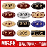 House Number House Number Customized Number Plate Sign Plate Acrylic House Number Box House Number P