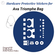 Bag Lover | Hardware Protection Sticker For Ava Bag In Triomphe / Ava Triomphe Bag Transparent Micro