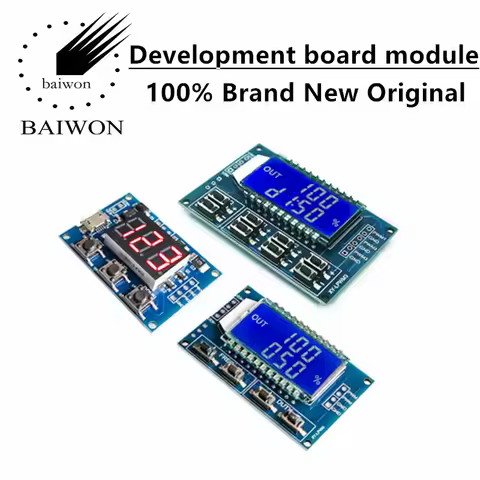 Signal Generator PWM Pulse Frequency Duty Cycle Adjustable Module LCD Display 1Hz-150Khz 3.3V-30V PW