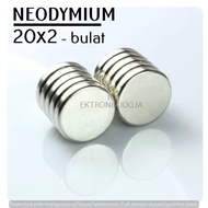 Super Strong Round Neodymium Magnet 20 x 2 mm | Round Magnet 20 x 2 mm