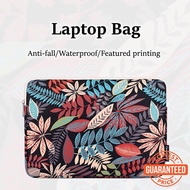 SP2 Waterproof Anti-fall Laptop Bag 11 12 14 15 inch Notebook Case Colored Leaves Printing Laptop Bag Briefcase