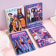 [T&B Nov] Kpop Demon Hunters Huntrix Saja Notebook Rumi Mira Zoey Anime Stationery Supplies Back To 