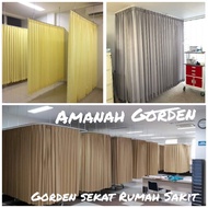 Hospital Curtains Divider for UKS Rooms, Examination Rooms and Practice Rooms