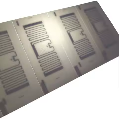 UHF 860-960MHZ U9 RFID Washable Clothing Tag Nylon Ribbon Encapsulated Washing Label