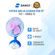 Sanex Kipas Angin Meja FD-0882D Karakter Doraemon 8 Inch