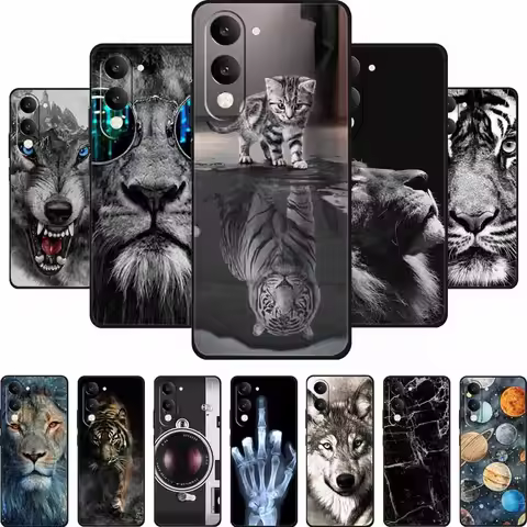 For Vivo Y29s Y29T Case Y 29 S T Phone Cover Black Silicone Soft Back Cover For Vivo iQOO Z10 Lite Y