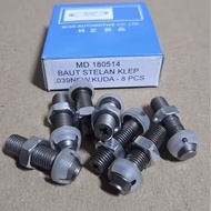 8Pcs VALVE ADJUSTMENT BOLT/ADJUSTING SCREW ROCKER ARM MITSUBISHI L300 Diesel L039 New & Old/KUDA 2.5