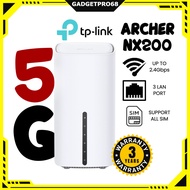TP-LINK Modem 5G Router ARCHER NX200 Support All Telco SlM Card Unlimited WiFi High Speed Internet T