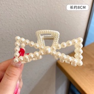 JEDAI RAMBUT MUTIARA ALA KOREA MUTIARA PREMIUM PEARL CLAW CLIP (KIM)