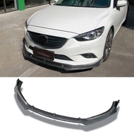 Front Bumper Lip Chin Tuning Accessories Splitter Body Kit Spoiler Deflector For Mazda 6 Atenza 2014