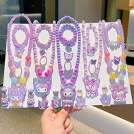 New Product#[Shop Hot Sale]Children's Kuromi Glowing Necklace Jewelry Girl Princess Bracelet Accesso