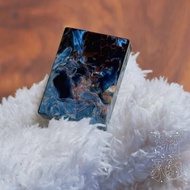 暴風雨王者丨收藏級納米比亞藍彩星球彼得石丨彌雅原創設計