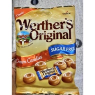 Werther  Original Sugar Free 70g เวอร์เธอร์ลูกอมปราศจากน้ำตาล