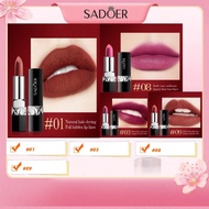 SADOER Lipstick Velvet Matte: Lipstik Tahan Lama yang Tidak Mudah Pudar