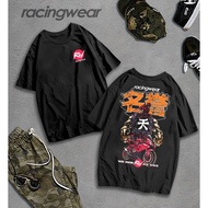 Oversized Tops Akuma Design Baju Tshirt Microfiber