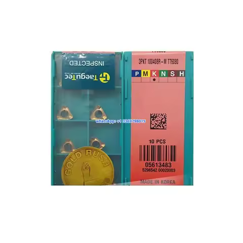 10pcs TaeguTec Original Milling Insert 3PHT1004/1505-R-M/AL 3PKT1004/1505/1906-R-M/ML 4NKT0603-R-M C