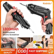 3.6V Screwdriver Kit Rechargeable Lithium Battery Cordless Electric Screwdriver Drill Kit Folding Ho