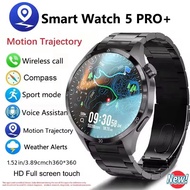 2025 New Style Men's Smart Watch 360 * 360 Bluetooth Call Smart Watch AMOLED Screen GPS Smart Watch 