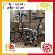 3Sixty 6speed M Bar Trifold Bike