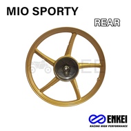 Enkei Mags 5 Spokes 522 Mags for Mio Sporty Mio Soulty 1.4x1.4x17 (pair)