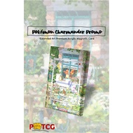 Premium Magnetic Case Extended Artwork: Pokemon Charmander Obsidian Flames ETB/Sv3/ Ex/AR Acrylic Cu