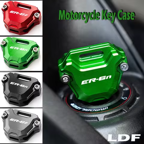 Fit For Kawasaki ER-6N ER-6F ER6N ER6F ER 6F 6N Accessories Motorcycle Key Case Shell Cover Protecto