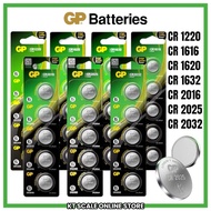 ORIGINAL GP CR1220 / CR1616 / CR1620 / CR1632 / CR2016 / CR2025 / CR2032 BATTERY