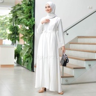 -termurah- arumi dress gamis wanita muslim simple dan elegan