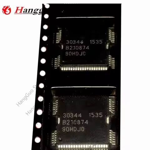 5pcs/lot 30344 HQFP64 for BOSCH Automotive IC Fuel Injection Driver IC Chip