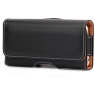 Toprime Belt Case 4.7 Inch Horizontal Belt Pouch Leather Mobile Pouch Smartphone Case Belt Holder U-