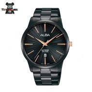 Alba AG8K89X1 / AG8K89 Analog Quartz Black Stainless Steel Men Strap Watch [ Official Warranty ]